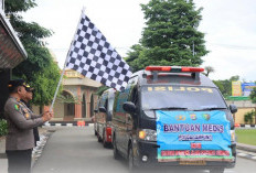 Polda Lampung Kirim Ambulans dan Tenaga Medis ke Sumatera Barat