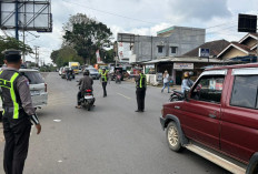 Sat Lantas Polres Lampung Utara Intensifkan Patroli Arus Balik Lebaran H+5 di Jalinsum