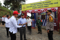 Bupati dan Kapolres Lampung Barat Tinjau Pos Nataru 2026, Pastikan Libur Aman dan Lancar