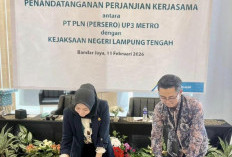 Perkuat Aspek Hukum, PLN UP3 Metro Jalin Kerja Sama dengan Kejari