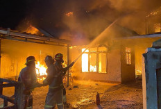 Kebakaran Pangkalan LPG di Kota Sepang Bandar Lampung, Satu Pekerja Terluka Parah