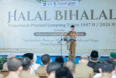 Momentum Halal Bihalal, ASN Lampung Diminta Perkuat Disiplin dan Pelayanan