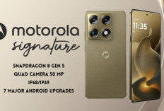 Beli HP Sekali, Awet 7 Tahun? Motorola Signature Jawabannya!