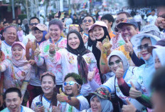 Bandar Lampung Color Run 2026 Meriahkan HUT ke-344 Kota Bandar Lampung, Ribuan Warga Ambil Bagian