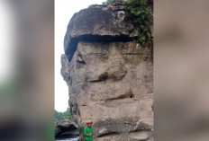 Situs Batu Raksasa Berwajah Kepala Manusia dengan Mata Terpejam: Jejak Spiritualitas Masa Lampau