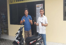 Bawa Kunci Leter T dan Sajam , Pelaku Pencurian Motor Diamankan Polisi 