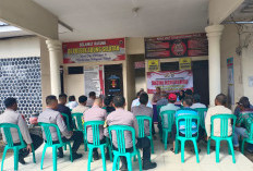 Apel Sabuk Kamtibmas Polsek Abung Selatan, Warga Diajak Perkuat Keamanan Lingkungan