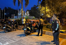 Patroli Subuh Sat Samapta Polres Lampung Utara Cegah Perang Sarung