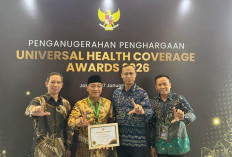 Lampung Selatan Sabet UHC Award 2026, Perlindungan Jaminan Kesehatan Hampir 98 Persen