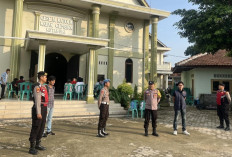 Polres Lampung Utara Amankan Ibadah Palma di Kotabumi, Berjalan Aman dan Kondusif