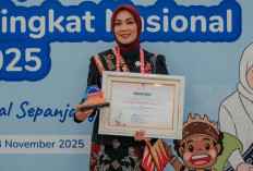 Bunda PAUD Lampung Raih Penghargaan Nasional dari Kemendikdasmen RI