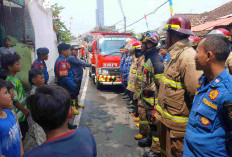 Diduga Main Korek Api, Ruang Mengaji di Kaliawi Bandar Lampung Terbakar