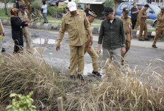 Gubernur Mirza Tinjau Perbaikan Jalan di Metro dan Lampung Tengah,Target Tuntas Sebelum Lebaran