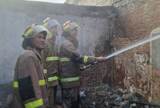 Rumah Permanen di Sukabumi Bandar Lampung Hangus Terbakar, Kerugian Capai Rp150 Juta