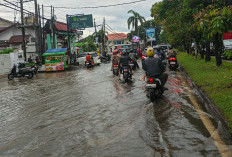 Hujan Deras Guyur Bandar Lampung, Sejumlah Jalan Tergenang Banjir