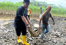 Anggota DPRD Lampung Utara Apresiasi Aksi Warga Abung Selatan Perbaiki Jalan Desa