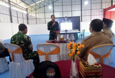 Dandim 0421/LS Ikuti Vidcom Percepatan KDKMP di Desa Budi Lestari 