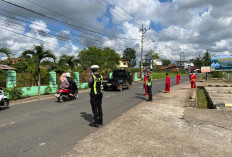 Amankan Pengajian Syawal Muhammadiyah, Polres Lampung Utara Terjunkan Personel Lalu Lintas