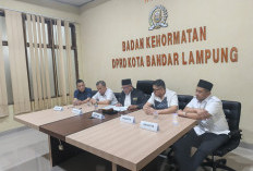 Terbukti Langgar Etik, BK DPRD Bandar Lampung Berikan Teguran Tertulis kepada Dua Terlapor