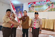 Kwarda Pramuka Lampung Lepas 58 Peserta Ikuti Kemah Perdamaian Sako Ma’arif NU