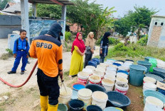 Pemkot Bandar Lampung Salurkan Bantuan Air Bersih ke Sejumlah Permukiman