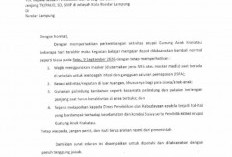 KBM Tatap Muka di Bandar Lampung Kembali Normal Mulai 9 September 2026