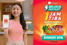 Belanja Sat Set! Shopee Jamin Pesanan Tiba 1 Jam atau Dapat Voucher Gratis