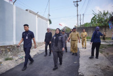 Jalan Wala Kuba Way Laga Rampung Diperbaiki, Wali Kota Eva Dwiana Pastikan Kualitasnya