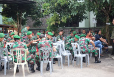 Halal Bihalal Kodim 0410/KBL Pererat Silaturahmi dan Perkuat Soliditas Prajurit