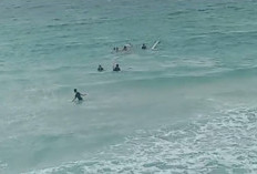 Aksi Cepat Lifeguard Evakuasi Nelayan Saat Perahu Terbalik di Labuhan Jukung