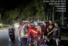 Patroli Dini Hari di Liwa, Polisi Edukasi Remaja dan Tekan Balap Liar