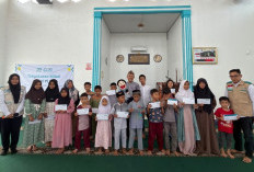 Milad ke-20, YBM PLN UP3 Kotabumi Santuni 55 Anak Yatim dan Dhuafa