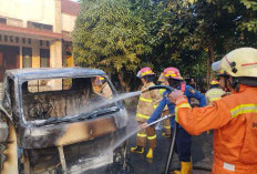 Api Bakar Suzuki Carry dan Motor di Labuhan Ratu, Damkarmat Bergerak dalam 3 Menit