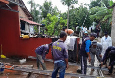 Respons Cepat Pemkot Bandar Lampung, Kerahkan Tim Perbaiki Rumah Warga dan Salurkan Bantuan Korban Banjir