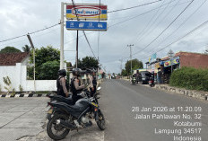 Sambut Ramadan, Sat Samapta Polres Lampung Utara Tingkatkan Patroli