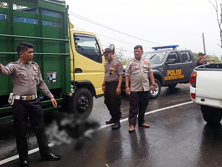 Kecelakaan Maut Terjadi di Ruas Jalan Nasional Airkeruh Sumberjaya
