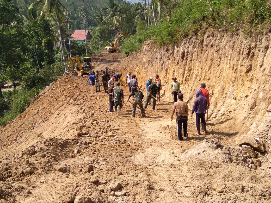 Satgas TMMD Beri Penyuluhan Bela Negara