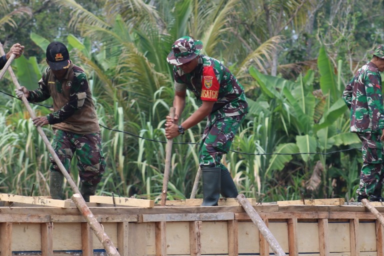 Suskesnya TMMD Tak Lepas dari Sosok Pemimpin Bersahaja