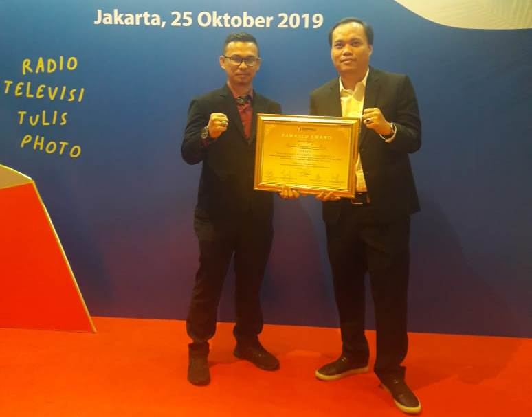 Bawaslu Pesbar Raih Penghargaan Terbaik Ketiga se-Indonesia