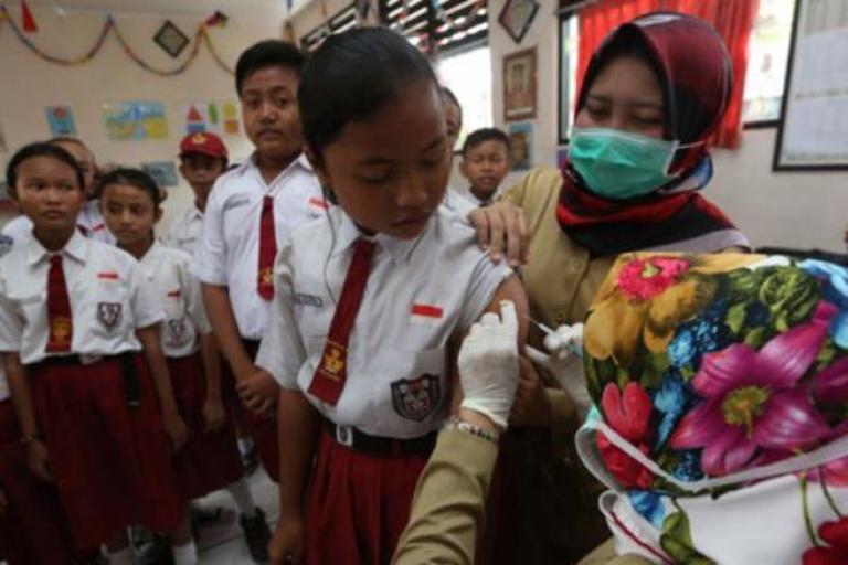 Dinkes Targetkan Seluruh Siswa Kelas I, II dan V Terimunisasi