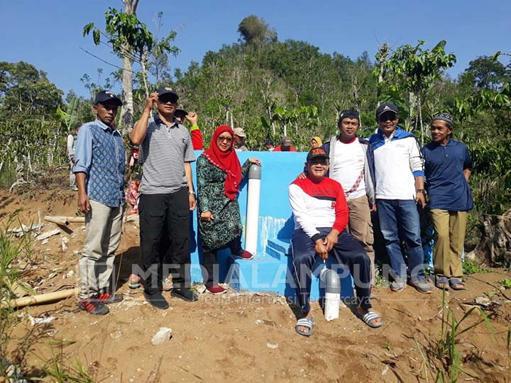 Pamsimas Pekon Trimulyo Senilai Rp350 Juta Diuji Coba