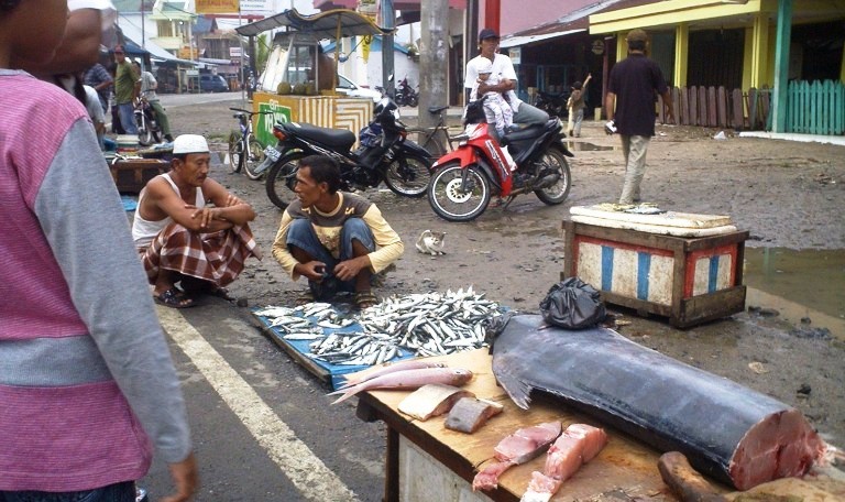 Pedagang Ikan Tugu Merdeka Diminta Pindah Ke Way Batu