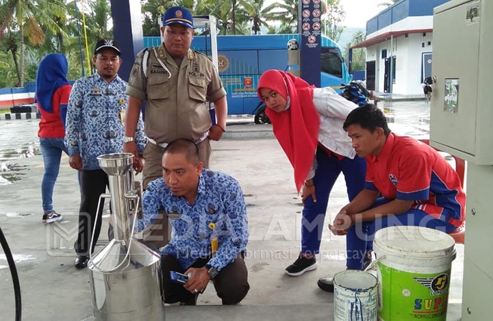 Polisi akan Dalami Dugaan Kecurangan Takaran SPBU Kembahang