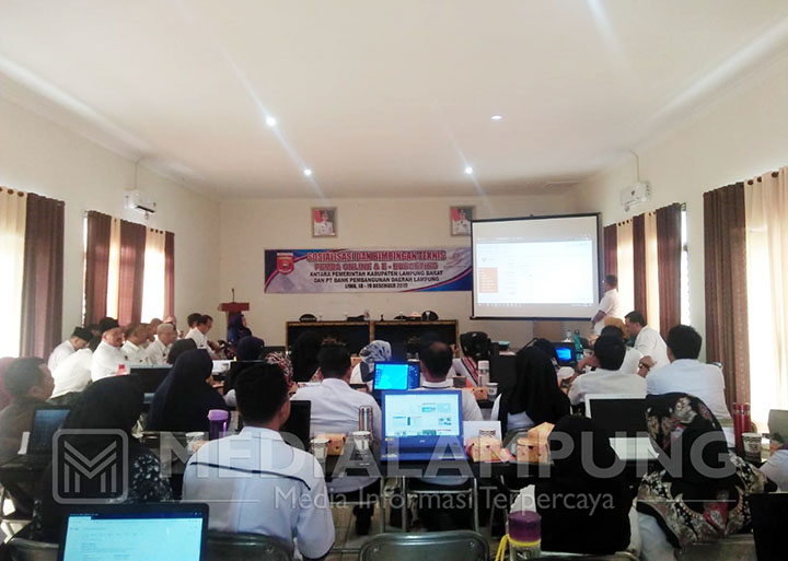 PT. BPD Lampung Gelar Pelatihan Aplikasi Pemda Online