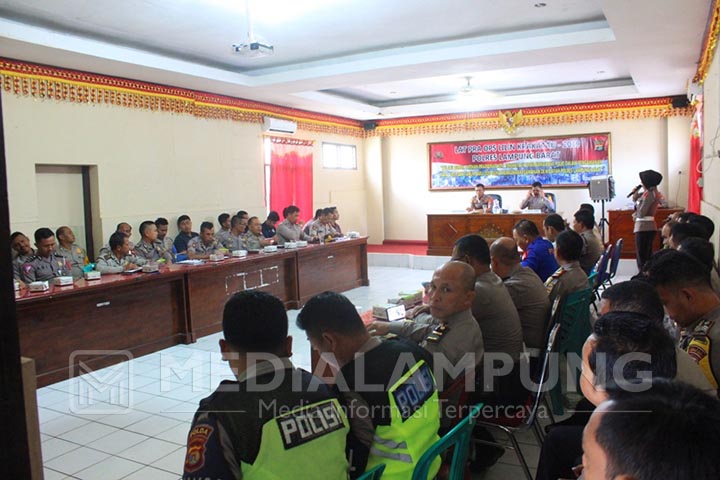 Ops Lilin, Polres Lambar Terjunkan 117 Personel