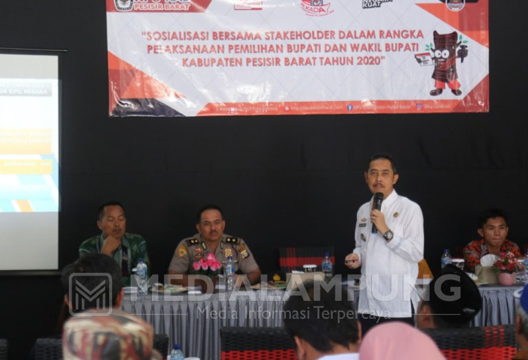 KPU Pesbar Gelar Sosialisasi Bersama Stakeholder