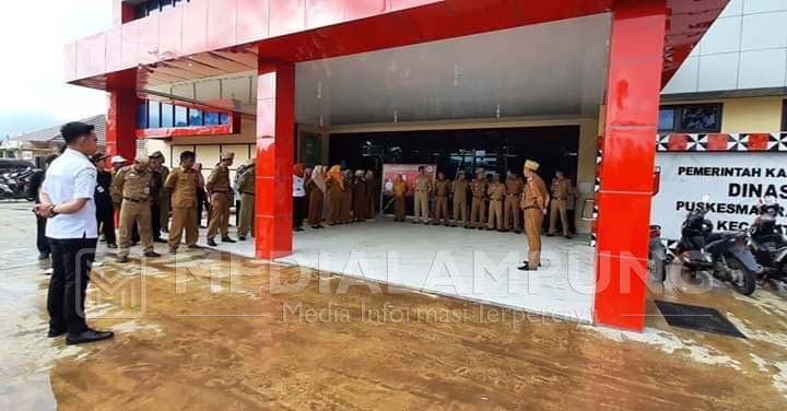 Puskemas Kebuntebu Mulai Pindah ke Gedung Baru