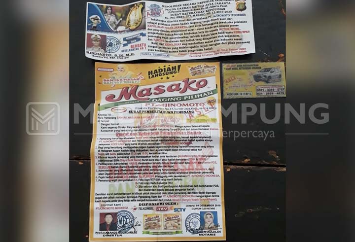 Waspada!! Jangan Terjebak Penipuan Berkedok Kupon Undian