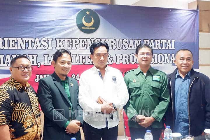 Yusril Puji Pengurus Milenial DPW PBB Provinsi Lampung
