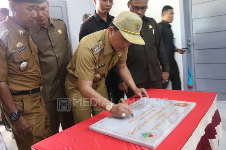 Jelang Musrenbang, Parosil Resmikan GSG di BNS